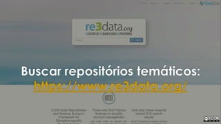 Buscar repositórios temáticos:
https://www.re3data.org/
 