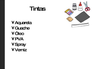 Tintas Aquarela Guache Óleo PVA Spray Verniz 