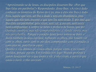 Estórias e parábolas