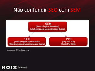 Não confundir SEO com SEMImagem: @danilonobre