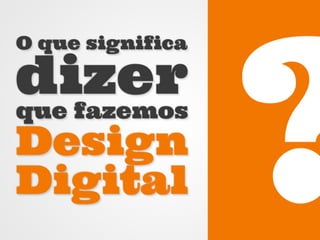 Palestra design digital