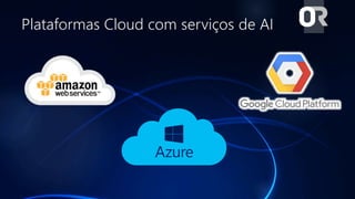 Plataformas Cloud com serviços de AI
 