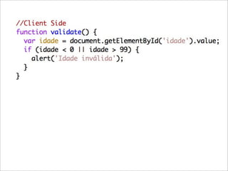 DevInRio 2010 - NodeJS