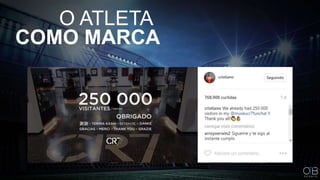 O ATLETA
COMO MARCA
 