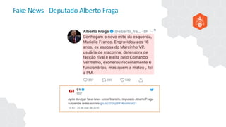 Fake News - Deputado Alberto Fraga
 