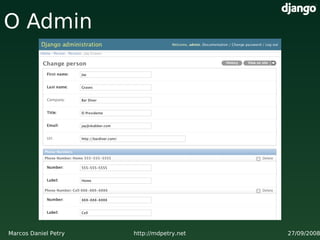 Criando websites a jato com Django
