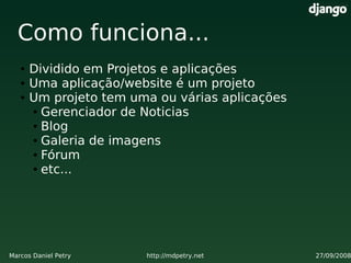 Criando websites a jato com Django