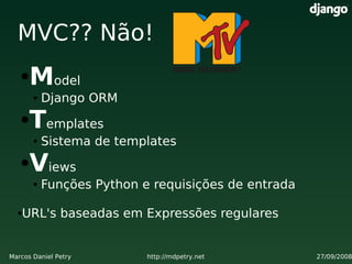 Criando websites a jato com Django