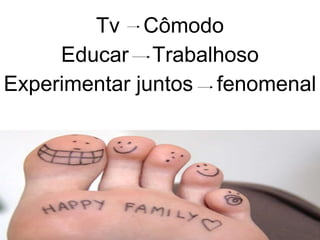 Tv  Cômodo Educar  Trabalhoso Experimentar juntos  fenomenal 