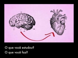 O que você estudou?
O que você faz?
 