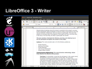 LibreOffice 3 - Writer
 