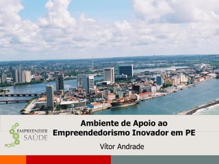 NGPD   Apresentação Institucional do Porto Digital




                                                                1




                                   Ambiente de Apoio ao
                              Empreendedorismo Inovador em PE
  INCUBADORA CAIS DO PORTO
                      Vítor Andrade
 