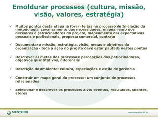 Documentos e processos padrão em convergência com processos de qualidade ISO