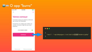 🤖⌨ O app "burro"
 