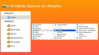 🤖⌨ Dividindo features em Módulos
 