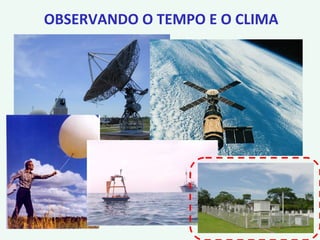 OBSERVANDO O TEMPO E O CLIMA
 