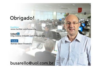 Palestra ESPM Inteligência Competitiva e Inovação - Prof.Romeo Busarello - Diretor Marketing Tecnisa S/A