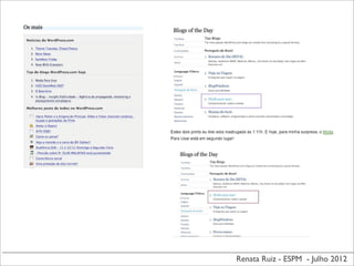 Renata Ruiz - ESPM - Julho 2012
 