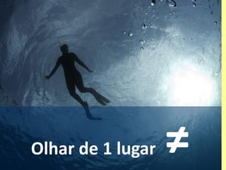 Olhar de 1 lugar   ≠
 