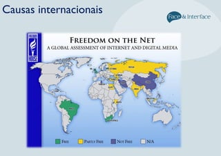 Causas internacionais
 