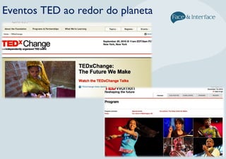 Eventos TED ao redor do planeta
 