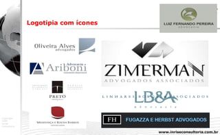 Logotipia com ícones 