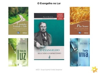 O Evangelho no Lar
GECD - Grupo Espírita Cristão Despertar
 