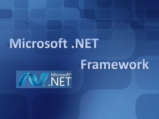 Microsoft .NETFramework