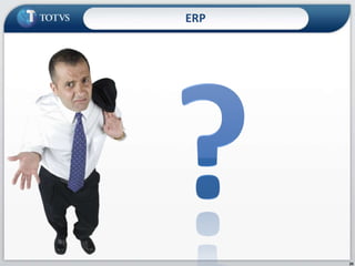 19ERPConceito“ERP (Enterprise ResourcePlanning) ou SIGE (Sistemas Integrados de Gestão Empresarial, no Brasil) são sistemas de informação que integram todos os dados e processos de uma organização em um único sistema. A integração pode ser vista sob a perspectiva funcional (sistemas de: finanças, contabilidade, recursos humanos, fabricação, marketing, vendas, compras, etc) e sob a perspectiva sistêmica (sistema de processamento de transações, sistemas de informações gerenciais, sistemas de apoio a decisão, etc).Os ERPs em termos gerais, são uma plataforma de software desenvolvida para integrar os diversos departamentos de uma empresa, possibilitando a automação e armazenamento de todas as informações de negócios.”Fonte: http://pt.wikipedia.org/wiki/ERP