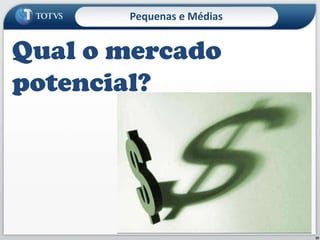 Pequenas e MédiasMetodologia de Implementação TOTVS - MITMétodo – o que fazer e seqüência