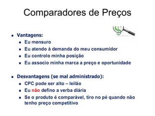 Comparadores de Preços
 