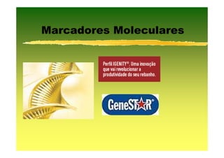 Marcadores Moleculares
 