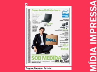 Página Simples - Revista
 
