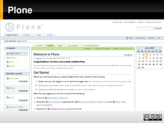 Desenvolvimento web com Python, Zope e Plone