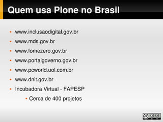 Desenvolvimento web com Python, Zope e Plone