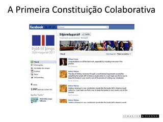 A Primeira Constituição Colaborativa  