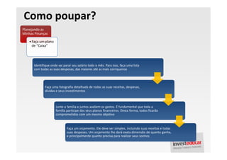Palestra Finanças Pessoais