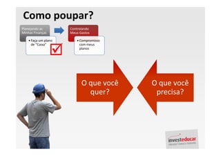 Palestra Finanças Pessoais