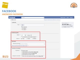 FACEBOOK ANÚNCIOS FACEBOOK 