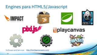 Engines para HTML5/Javascript
17
http://html5gameengine.com/
 
