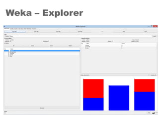 Weka – Explorer
 