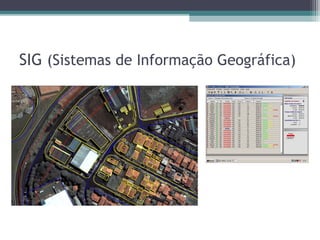 SIG (Sistemas de Informação Geográfica)
 