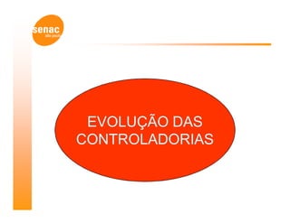 EVOLUÇÃO DAS
CONTROLADORIAS
 