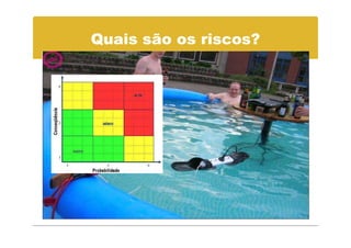 Quais são os riscos?
 