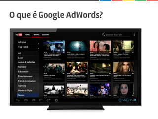 O que é Google AdWords?
 