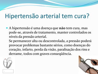 Quem tem mais risco de desenvolver Hipertensão Arterial?Quem consome bebidas alcoólicas;Quem tem hipertensos na família;Quem está com excesso de peso;Quem usa muito sal na alimentação;Quem é diabético;Quem não tem uma alimentação saudável;Pessoas da raça negra.