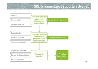SIG: ferramenta de suporte à decisão




                                 10
 