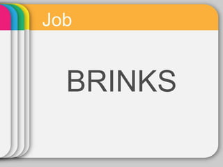 Job BRINKS 