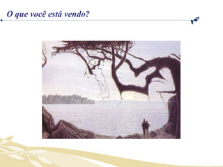 O que você está vendo? 