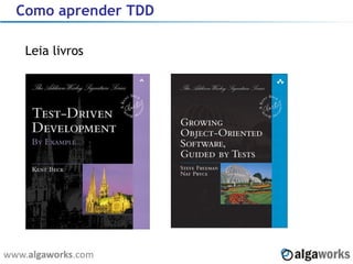 Como aprender TDD Leia livros 